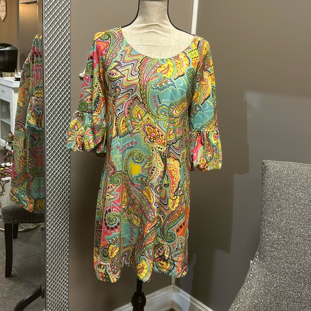 Beautiful pattern Isle dress